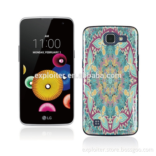 Ultra-thin soft plastic epoxy smart phone case for LG k4 cell phone case